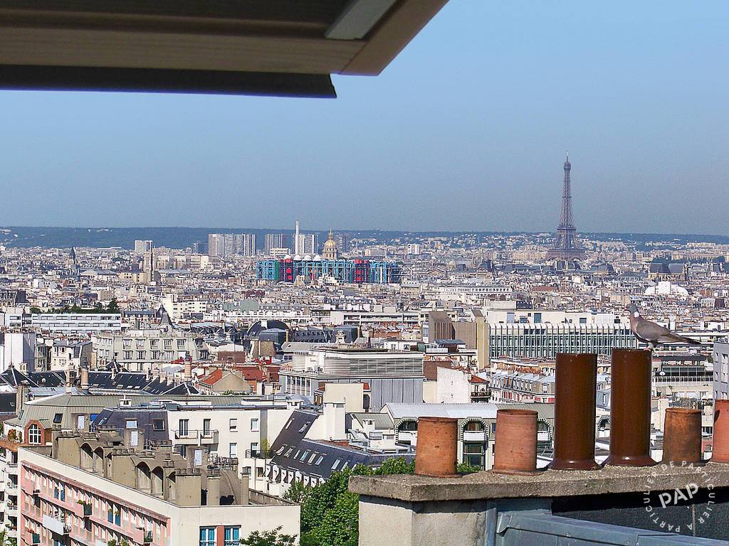 Dernier étage calme , vue panoramique sur Paris