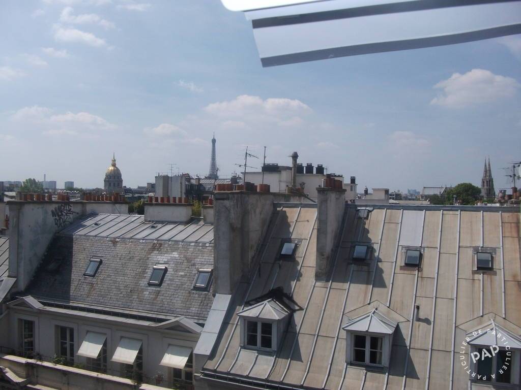 Location appartement studio Paris 7e
