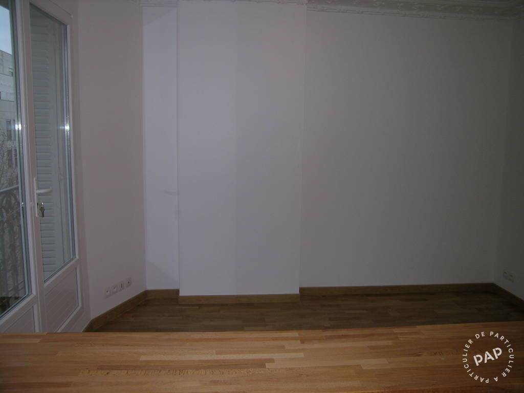 Location appartement studio Paris 20e