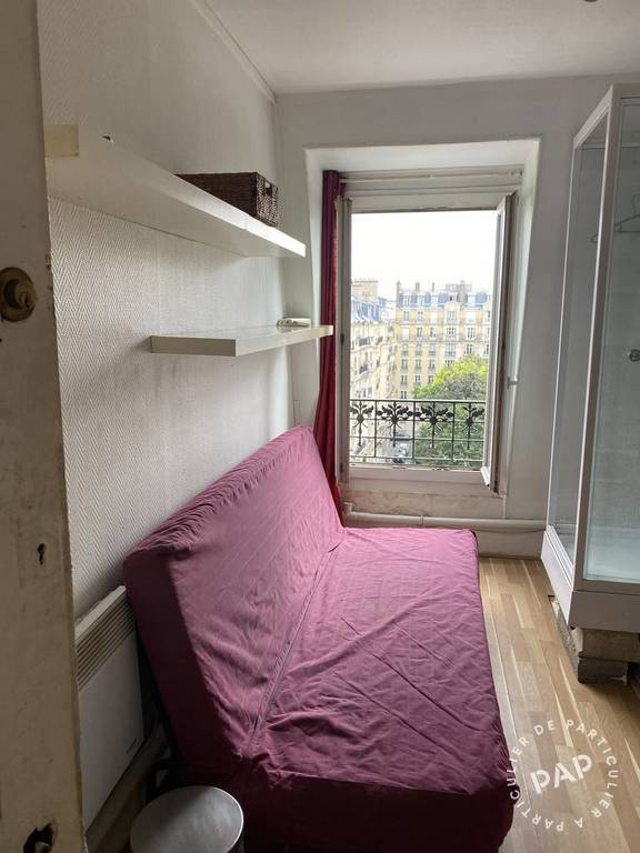 Location appartement studio Paris 18e