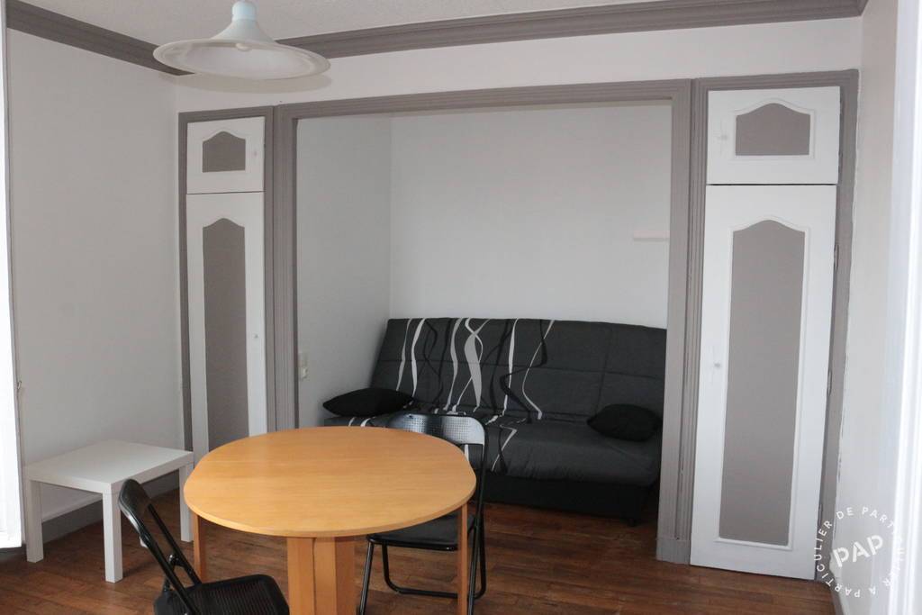 Location appartement studio Paris 20e