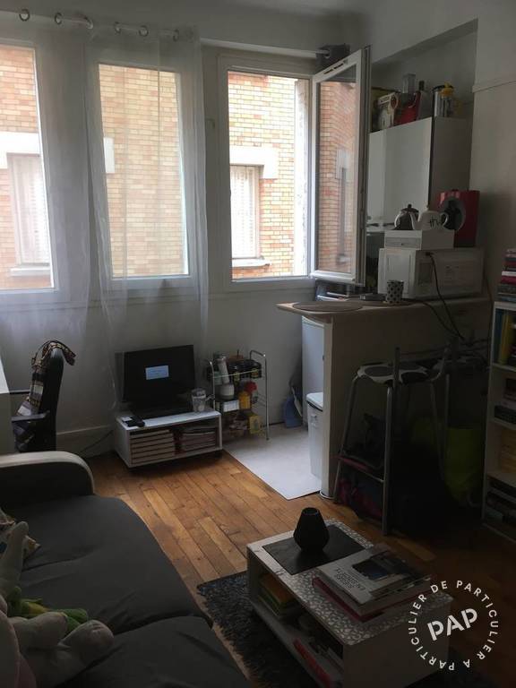 Location appartement studio Paris 20e