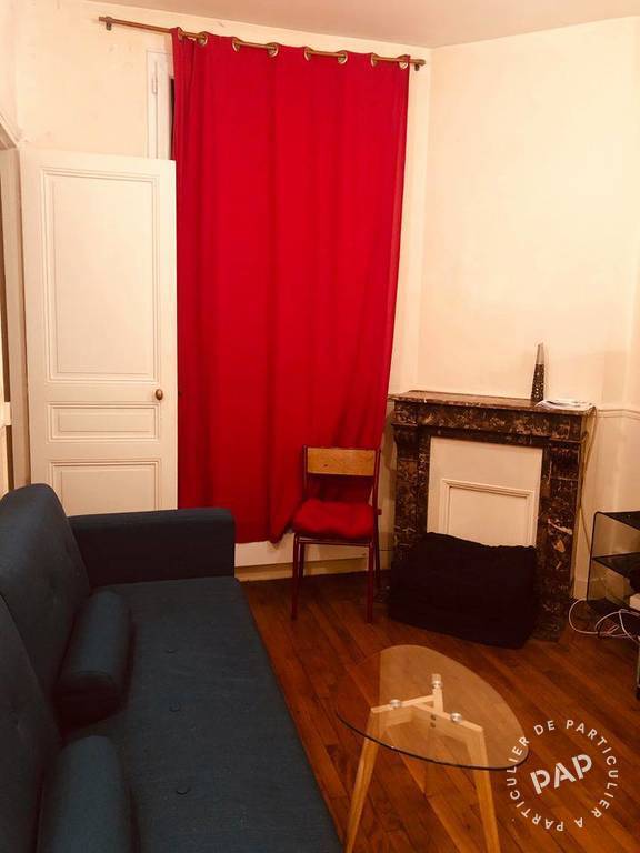 Location appartement studio Paris 20e