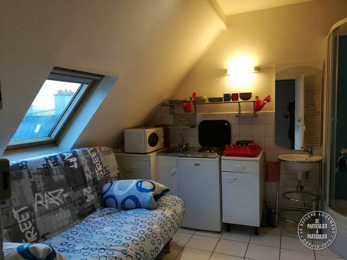 Location appartement studio Paris 16e