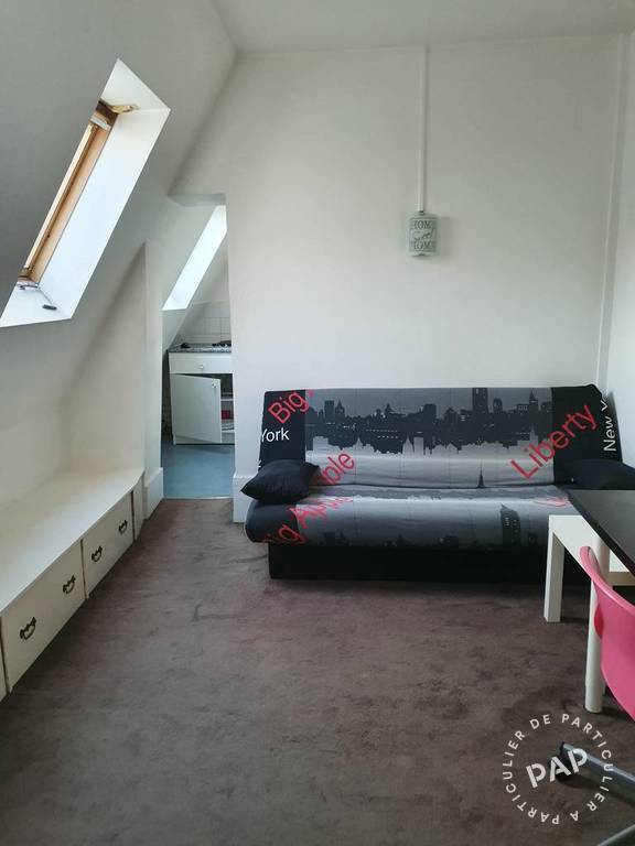 Location appartement studio Paris 16e