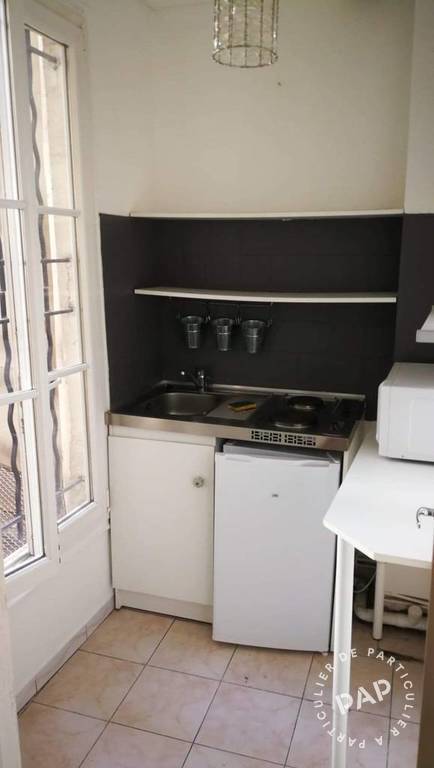 Location appartement studio Paris 17e