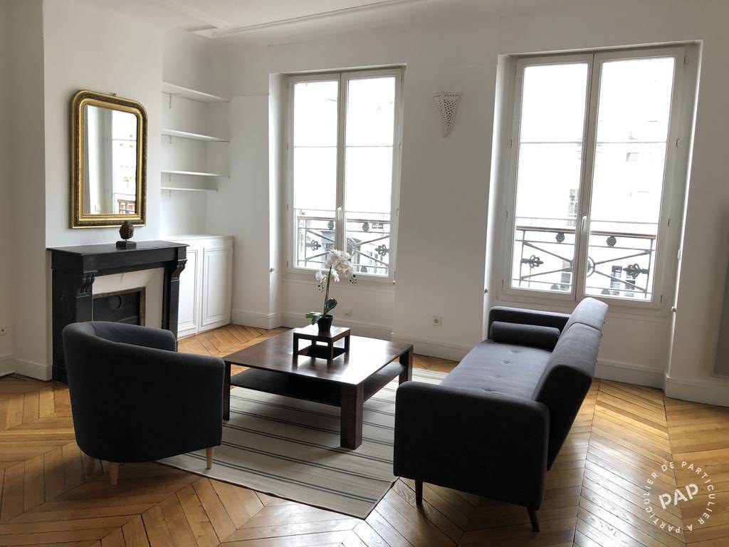Location appartement 2 pièces Paris 2e