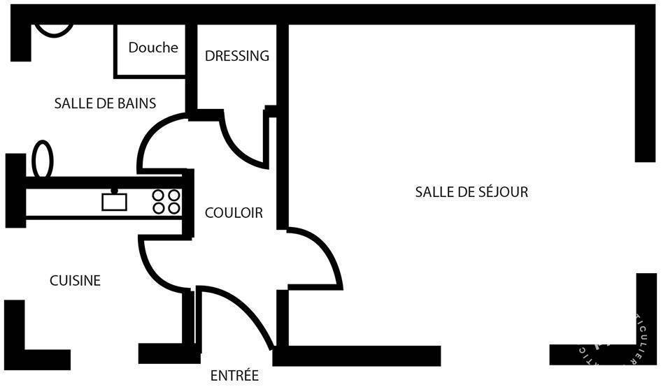 Location Sceaux (92330) 37&nbsp;m²