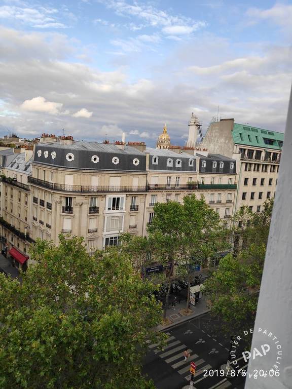 Vente appartement studio Paris 7e