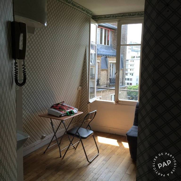 Location appartement studio Paris 16e