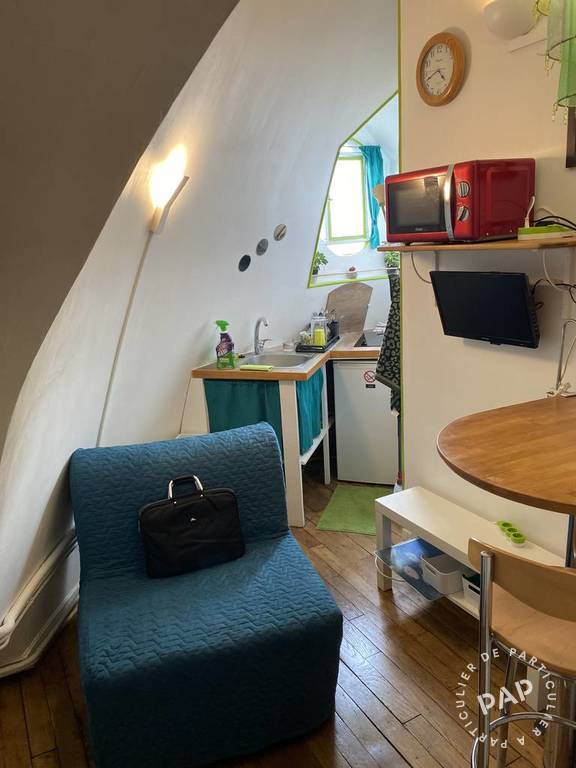 Location appartement studio Paris 16e