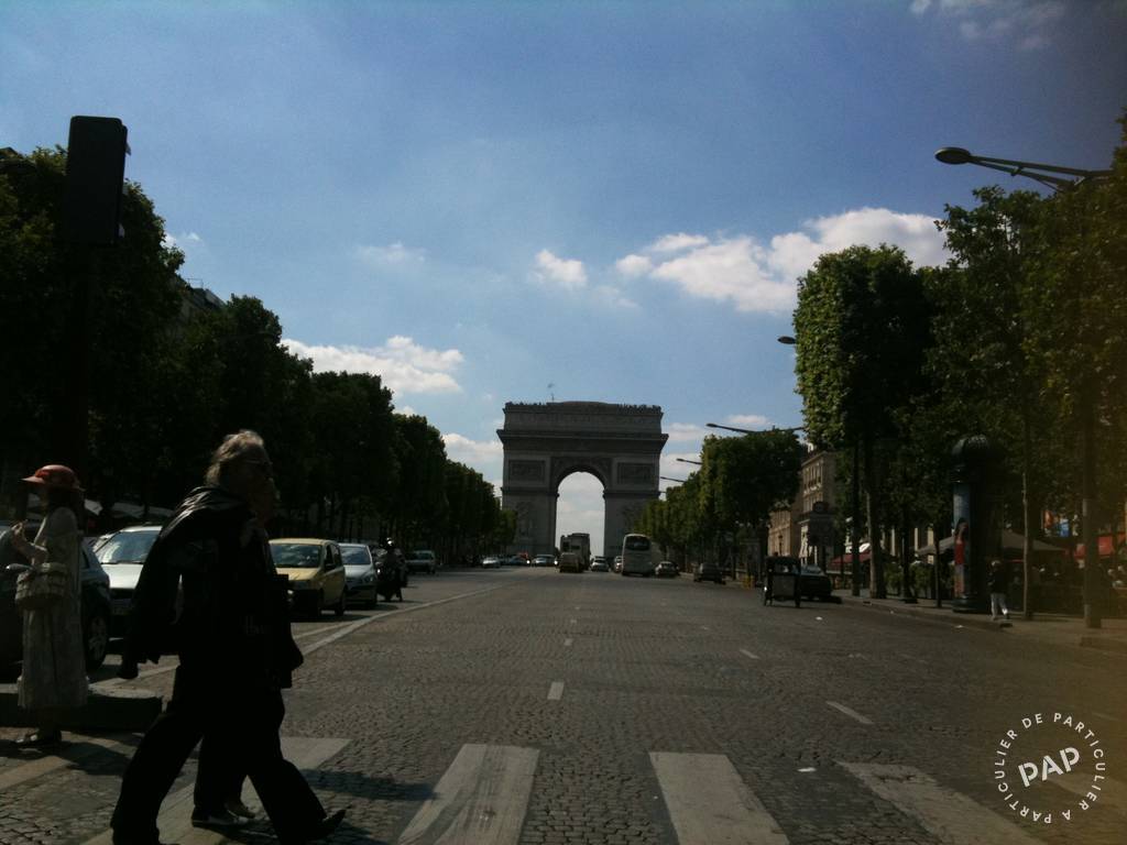Location appartement studio Paris 8e