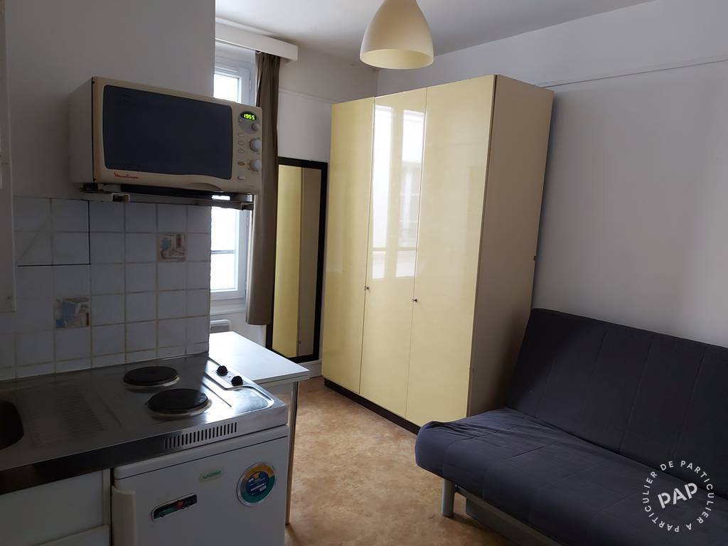 Location appartement studio Paris 7e