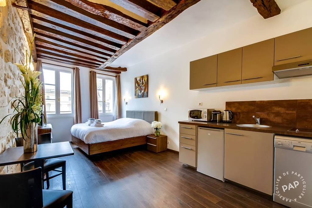 Location appartement studio Paris 1er