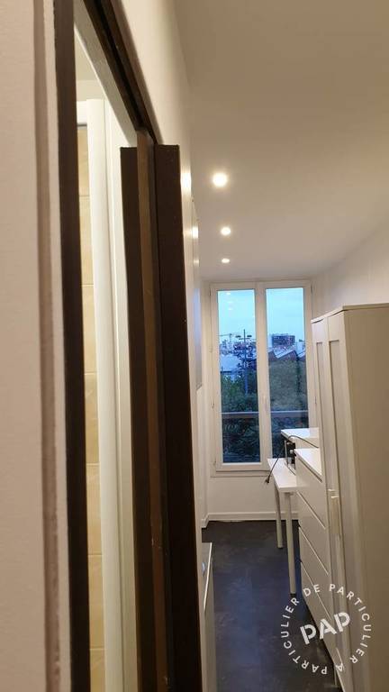 Location appartement studio Paris 19e