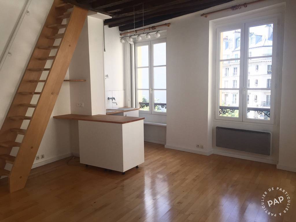 Location appartement 2 pièces Paris 1er