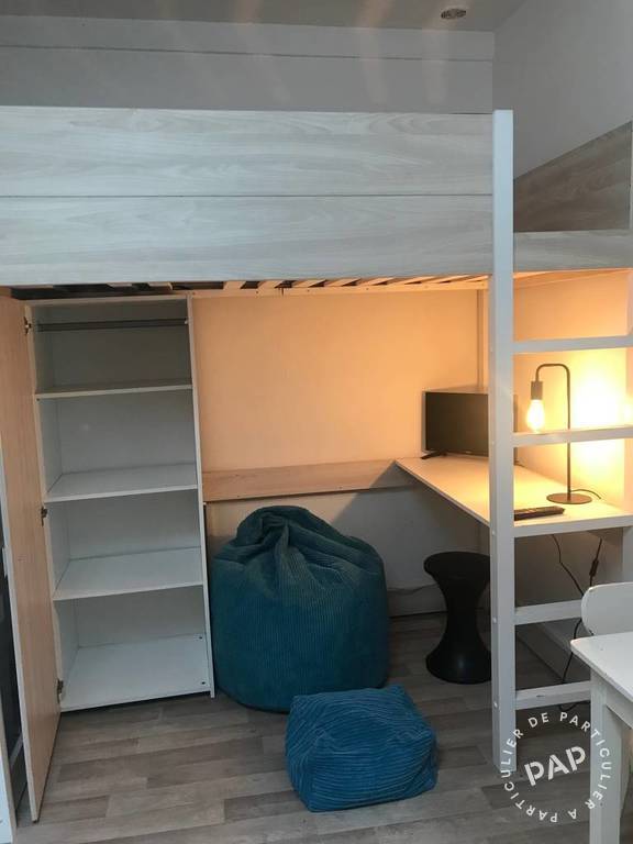 Location appartement studio Paris 17e
