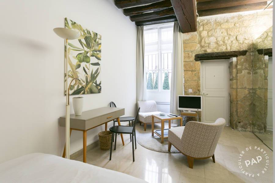 Location appartement studio Paris 4e