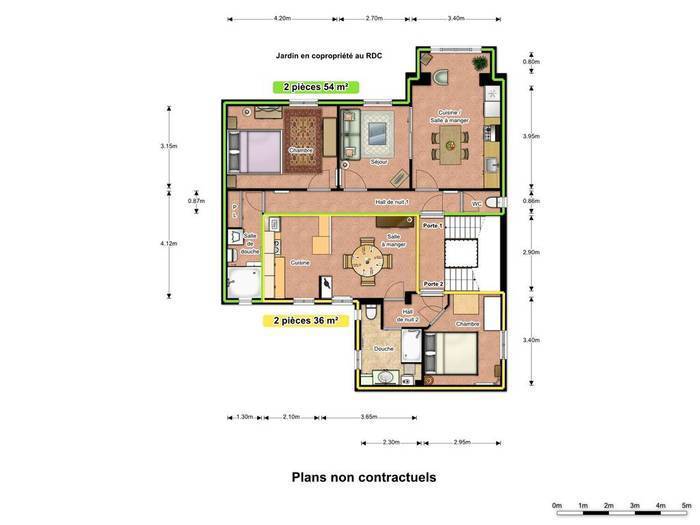 plan appartement 90 m