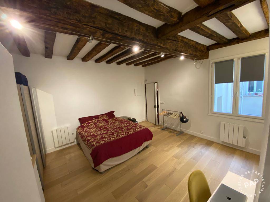 Location appartement studio Paris 4e
