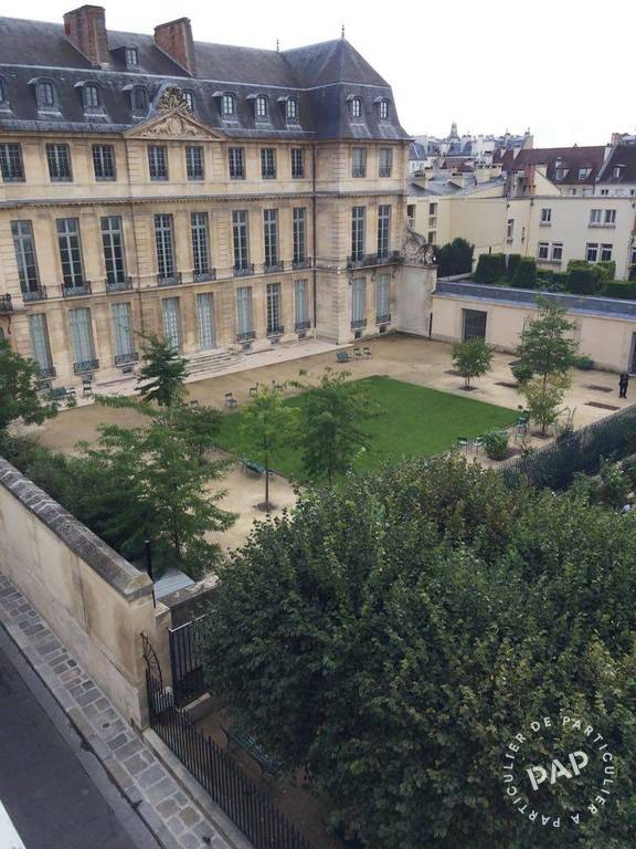 Location appartement studio Paris 3e