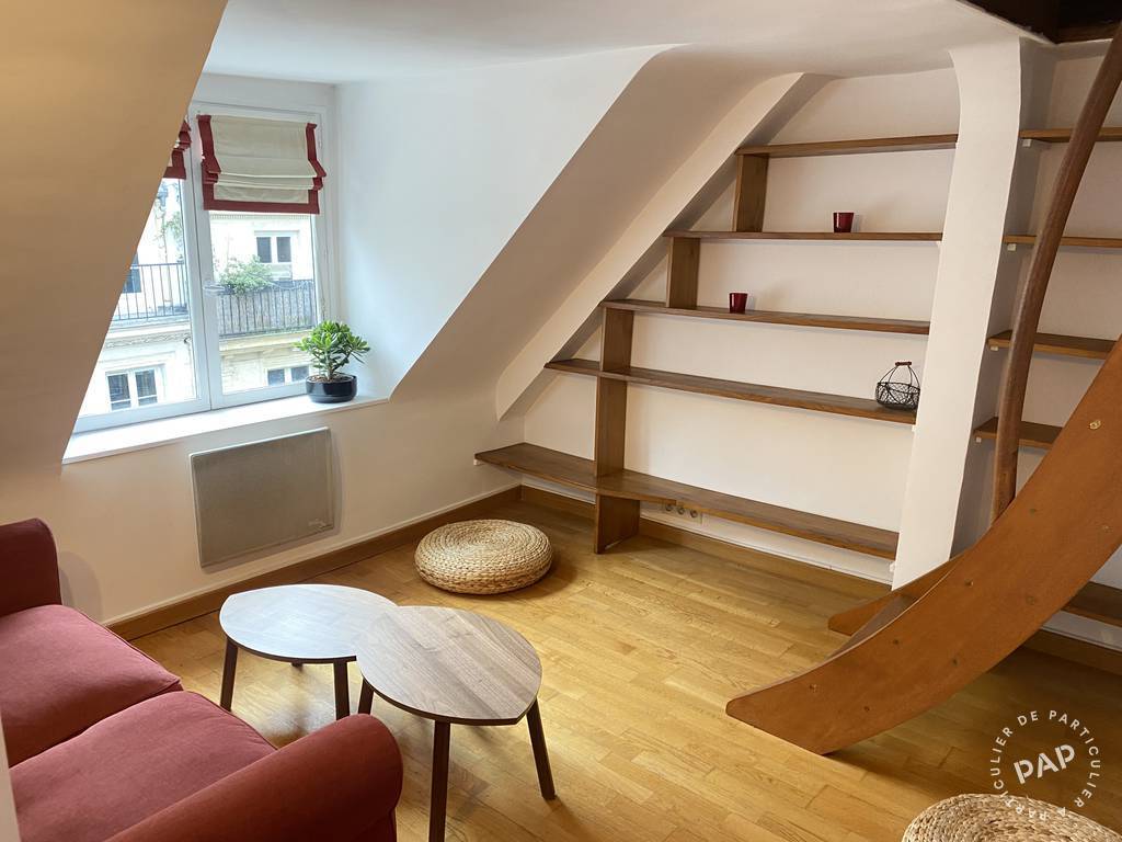 Location appartement 2 pièces Paris 3e