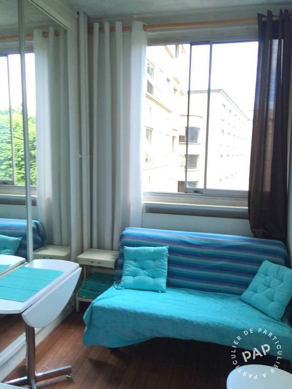 Location appartement studio Paris 16e