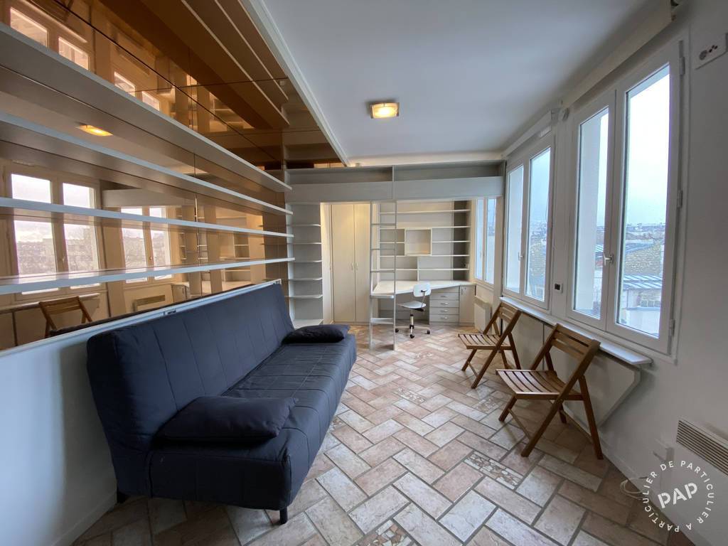 Location appartement studio Paris 6e