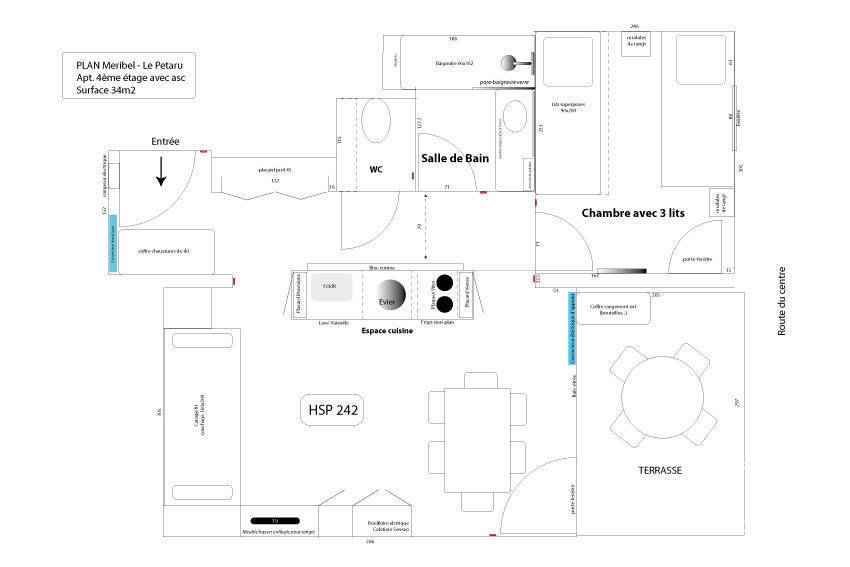 plan appartement 34m2
