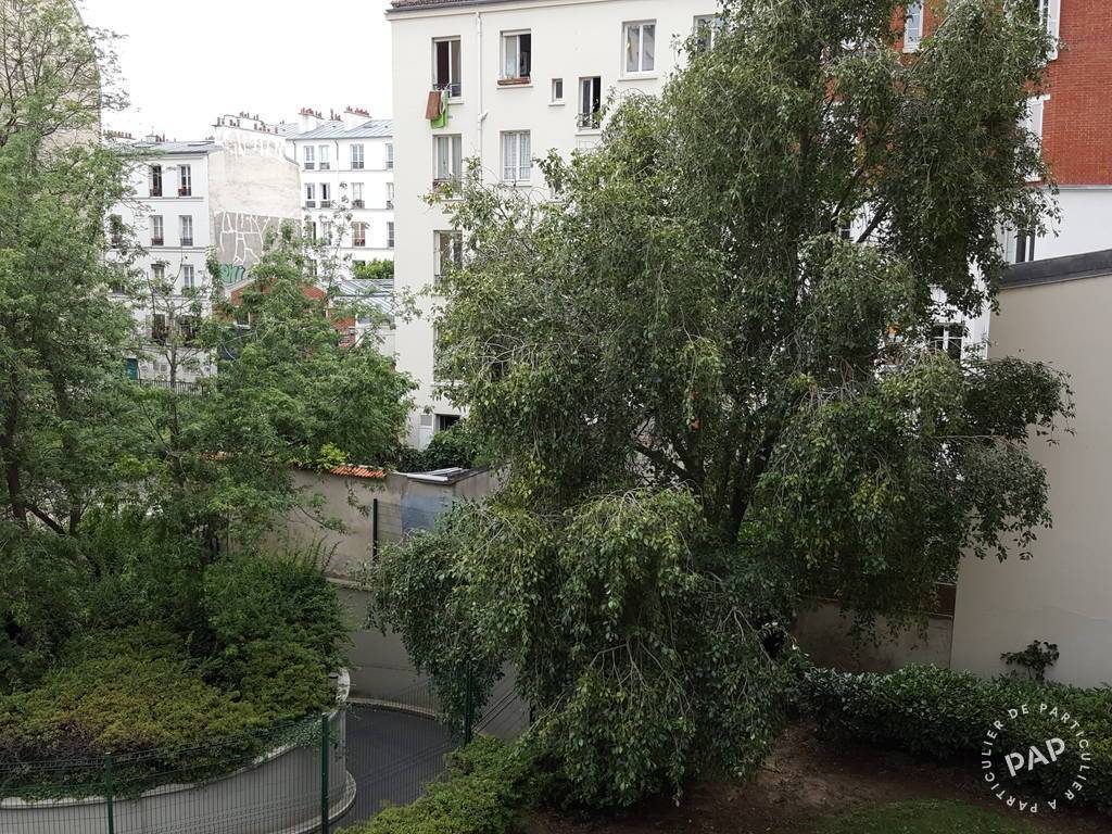 Location appartement studio Paris 20e