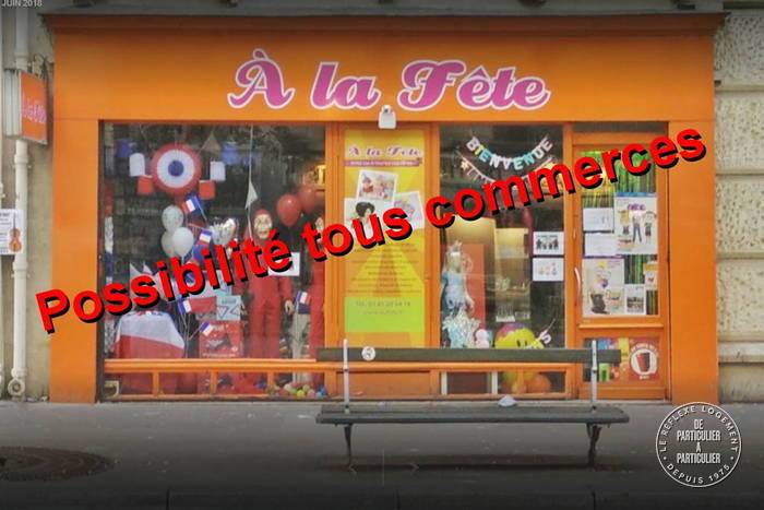 Vente et location Fonds de commerce Paris 15E 65 m² 60.000 €