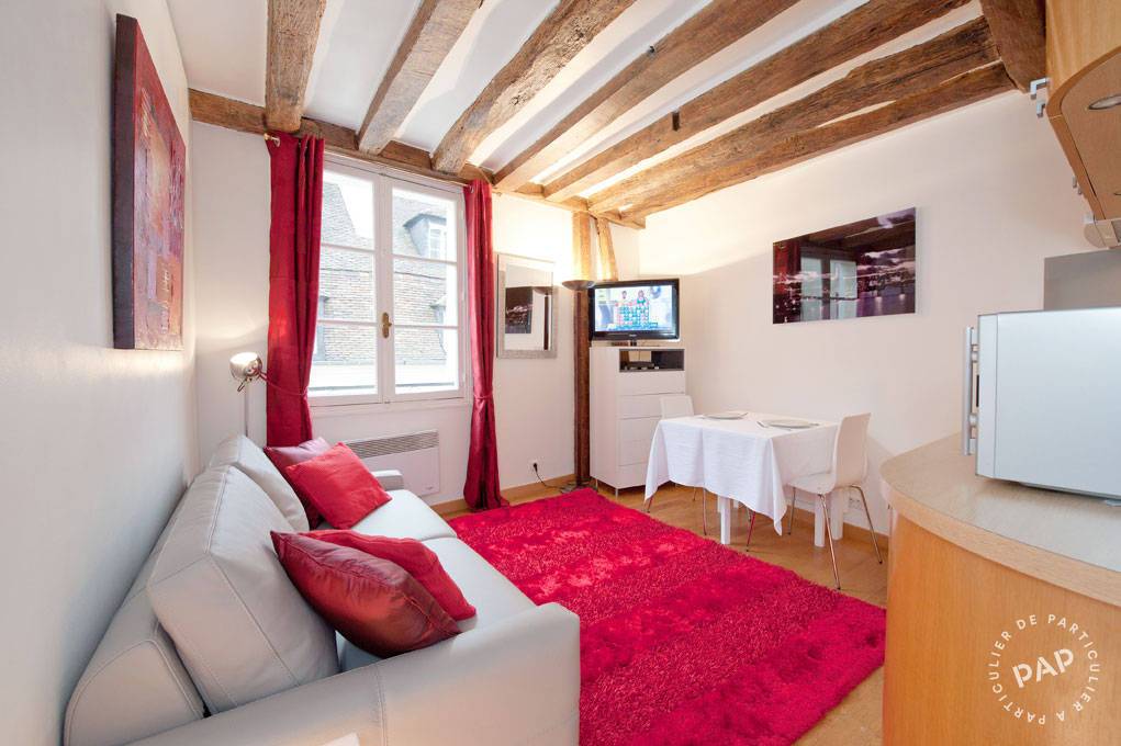 Location appartement 2 pièces Paris 4e
