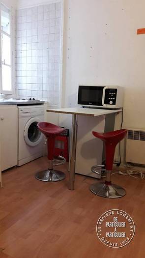 Location appartement studio Paris 18e