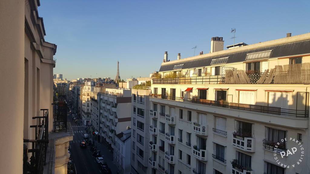 Location appartement studio Paris 15e