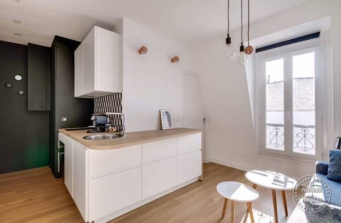 Vente appartement studio Paris 18e