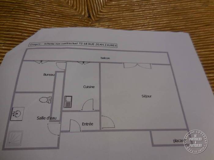 Location appartement 2 pièces Villeurbanne (69100)
