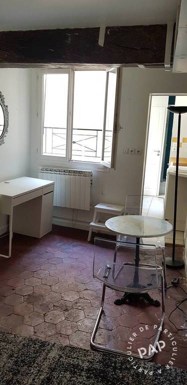 Location appartement studio Paris 4e