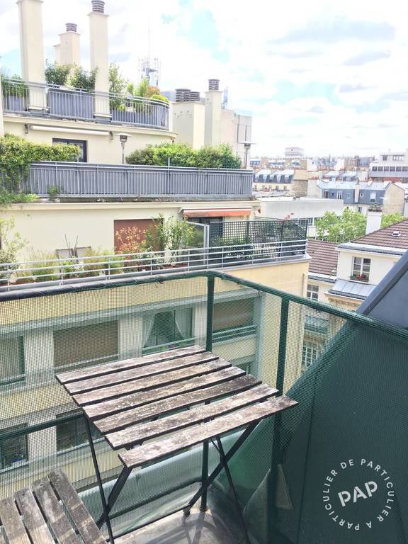 Location appartement studio Paris 17e