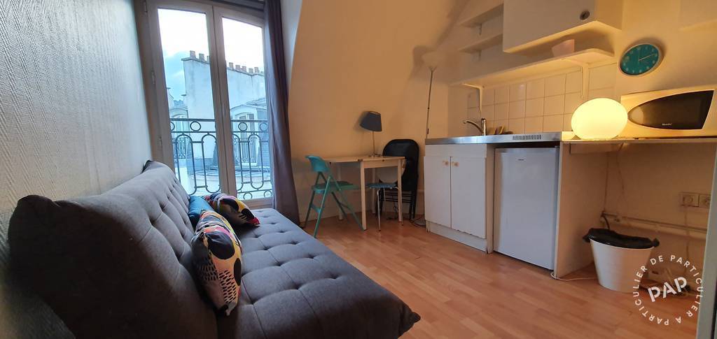 Location appartement studio Paris 17e