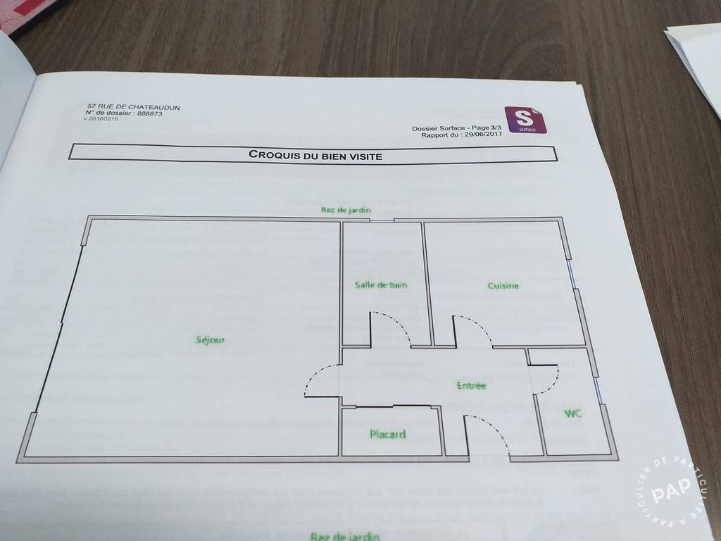 Location appartement studio Voves (28150)