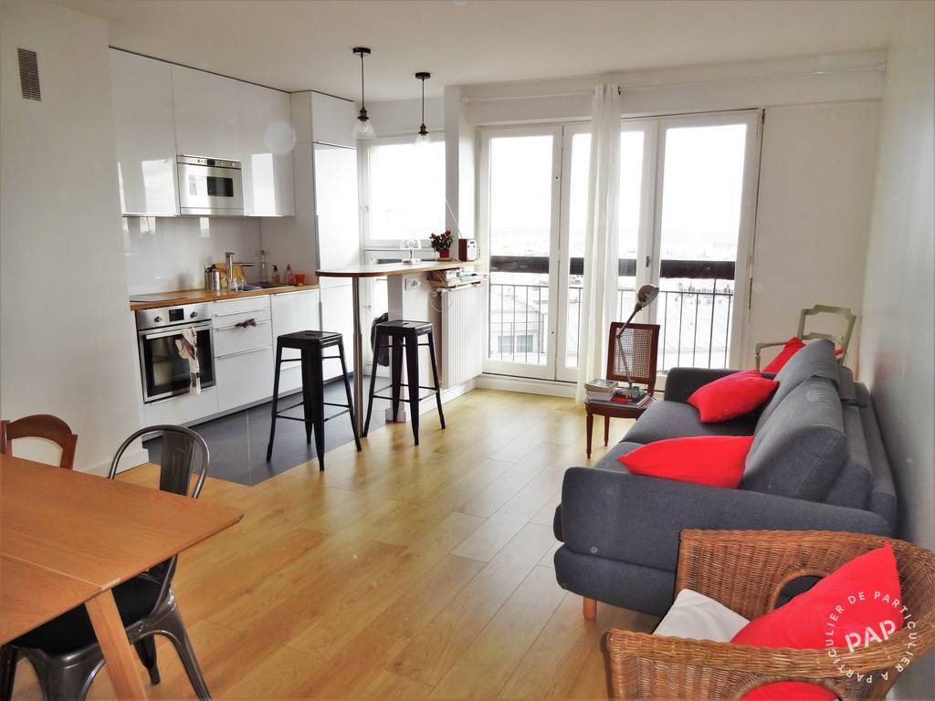 Location appartement studio Paris 20e