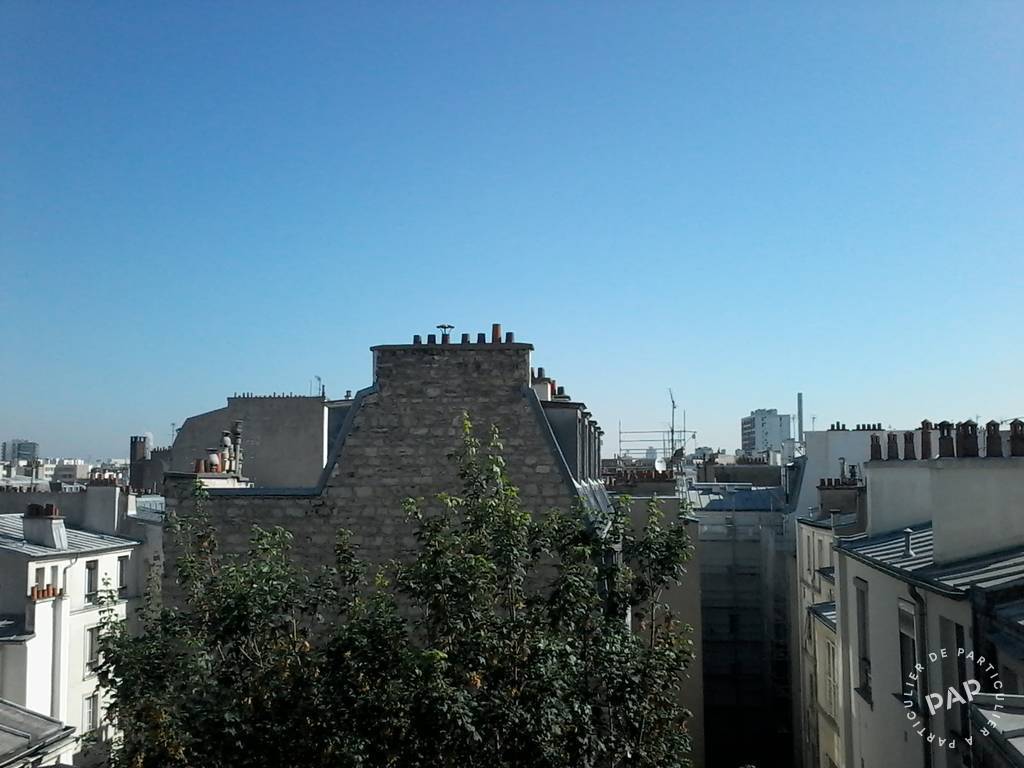 Vente appartement studio Paris 17e
