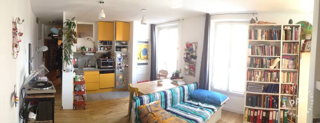 Vente appartement 2 pièces Paris 19e