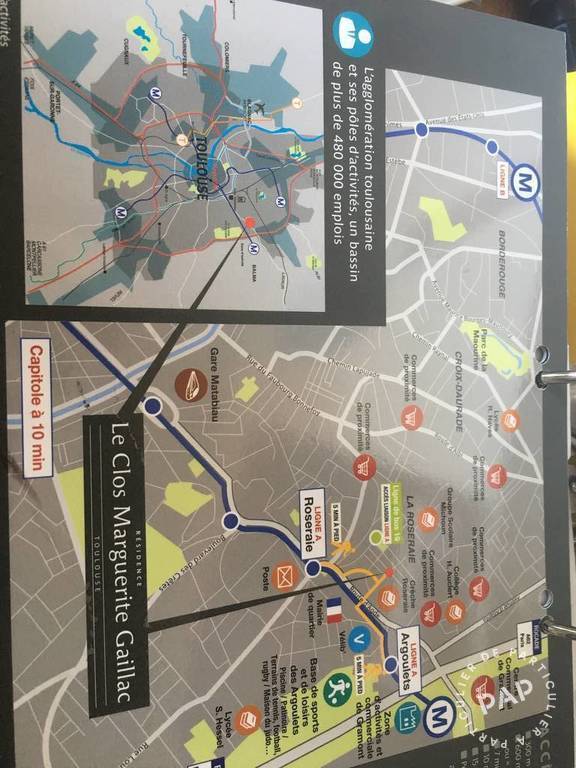 Location maison 3 pièces Toulouse (31)