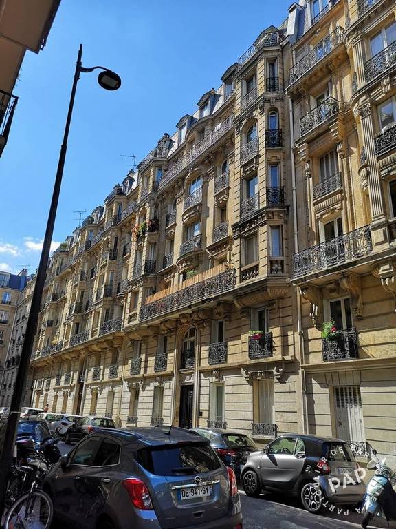 Vente appartement studio Paris 17e
