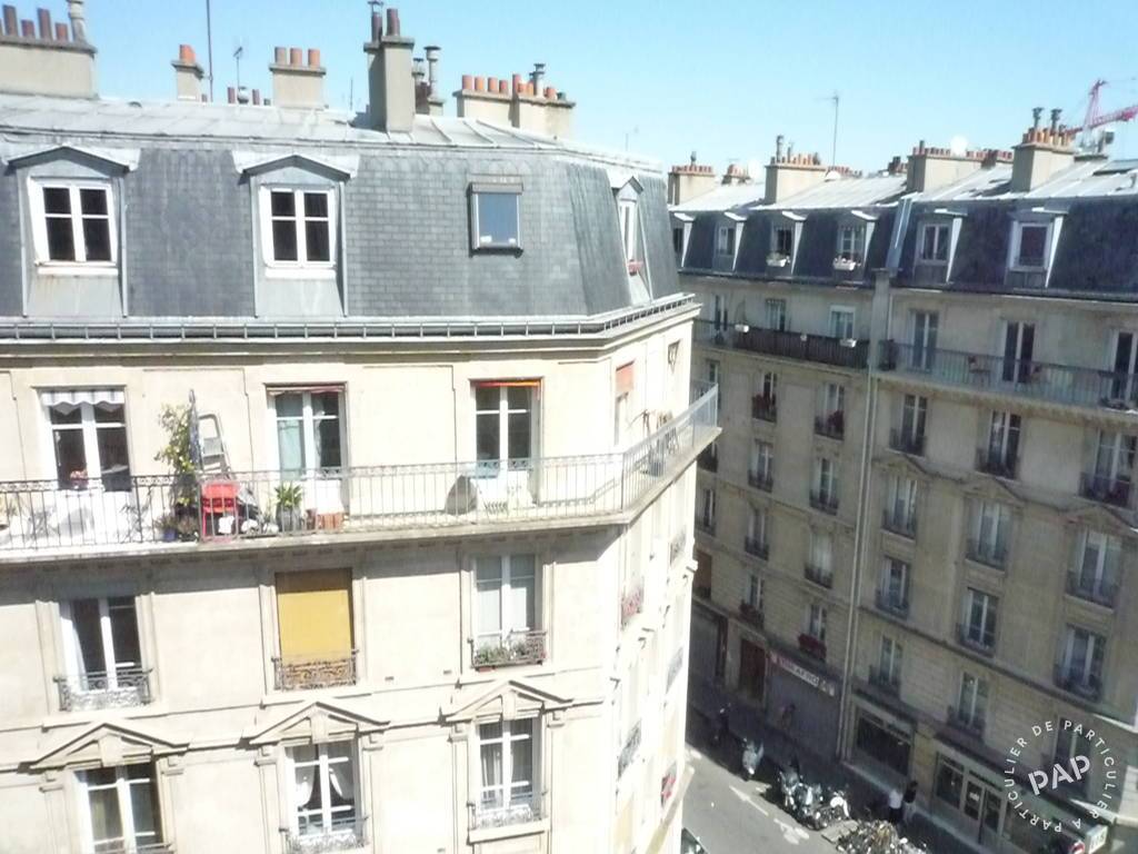 Vente appartement studio Paris 18e