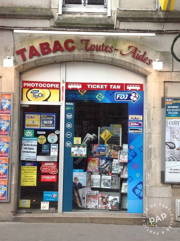 Vente et location Fonds de commerce Nantes (44) (44000) 310.000 €