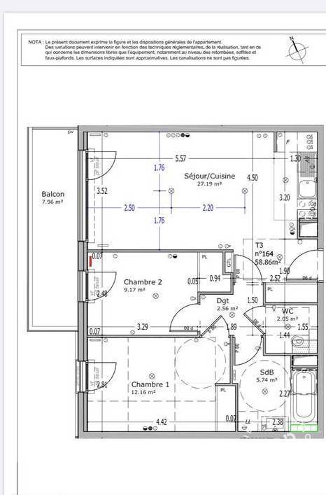 Vente Appartement Meudon (92190) 59 m² 495.000 €