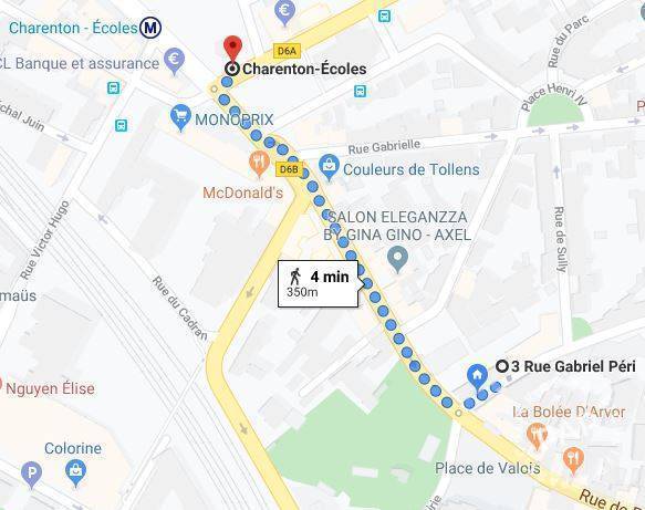 Charenton-le-Pont 94区·35平·公寓·无家具[法国巴黎租房]