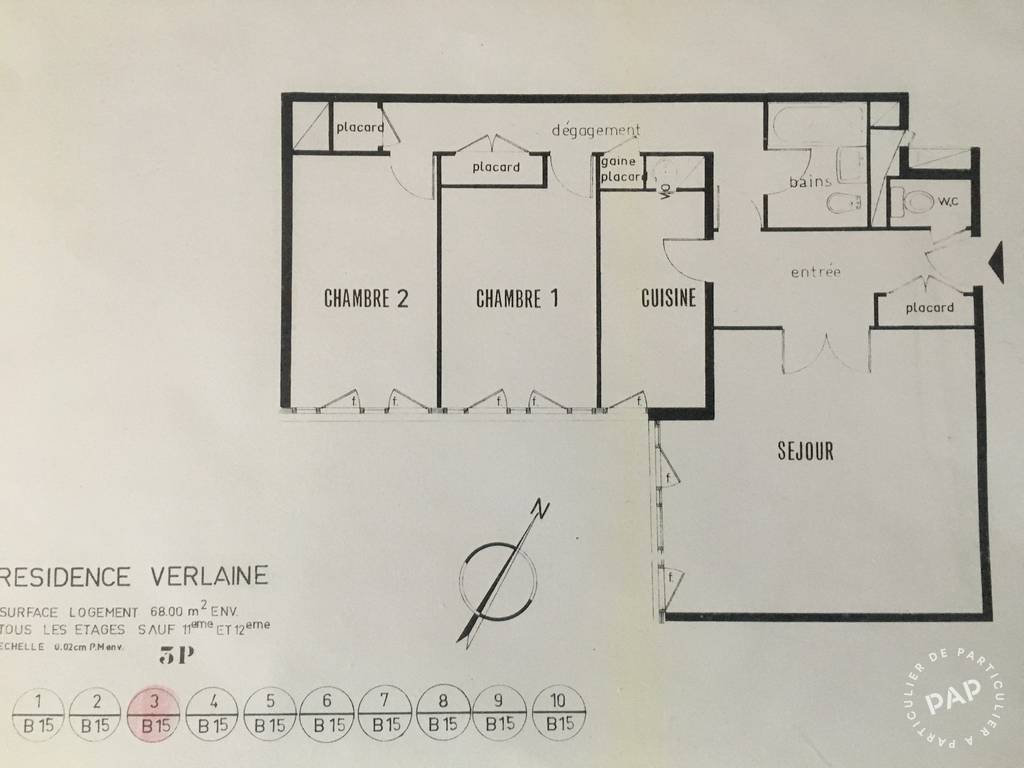 Vente appartement 3 pièces Paris 12e